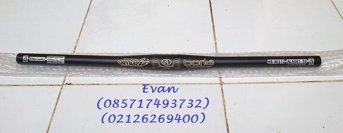 Jual Stang/ Handle Bar/ Flatbar Amoeba Borla panjang 600 mm untuk XC Race / Up Hill