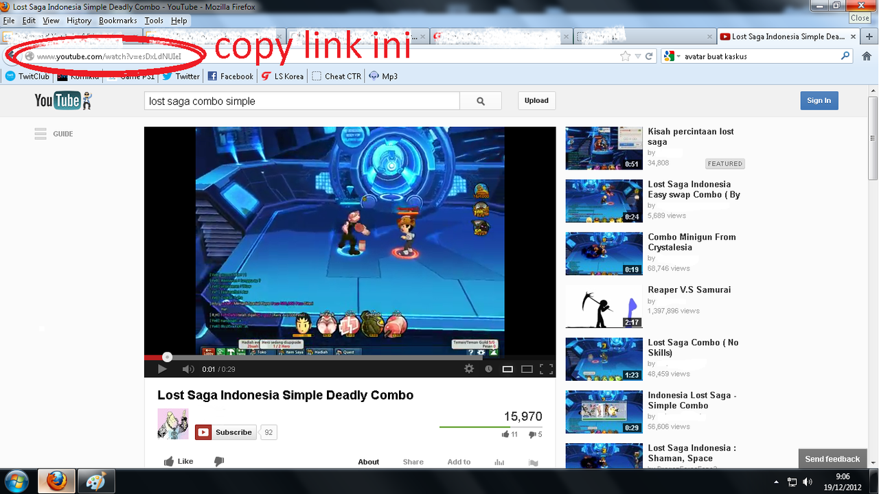 &#91;Tutorial&#93; Download Video Youtube ke BlackBerry/PC