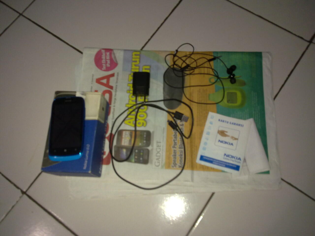 nokia 610 garansi sampai juli 2013