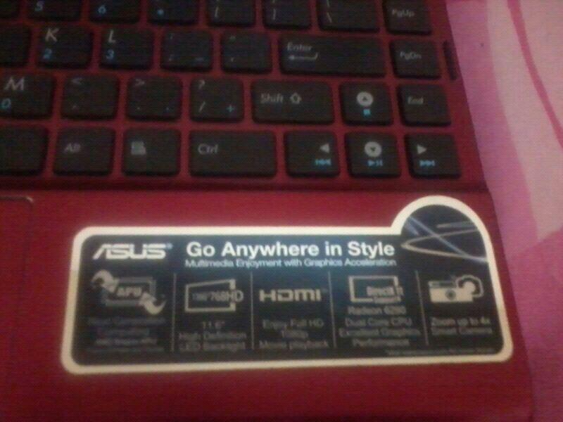 ASUS EEPC 1225B HDD 320 MERAH JAKARTA