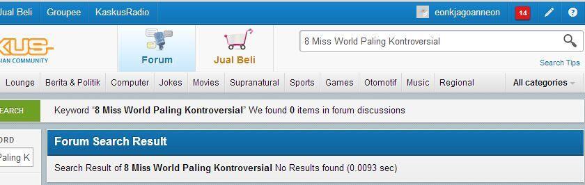 8 Miss World Paling Kontroversial