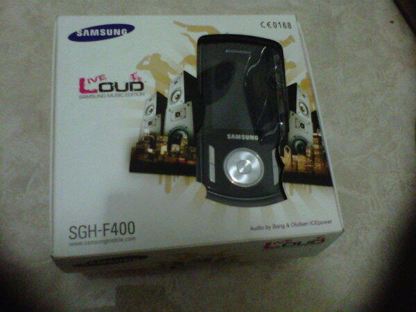 Hp samsung Sgh-F400 super mulus lengkap