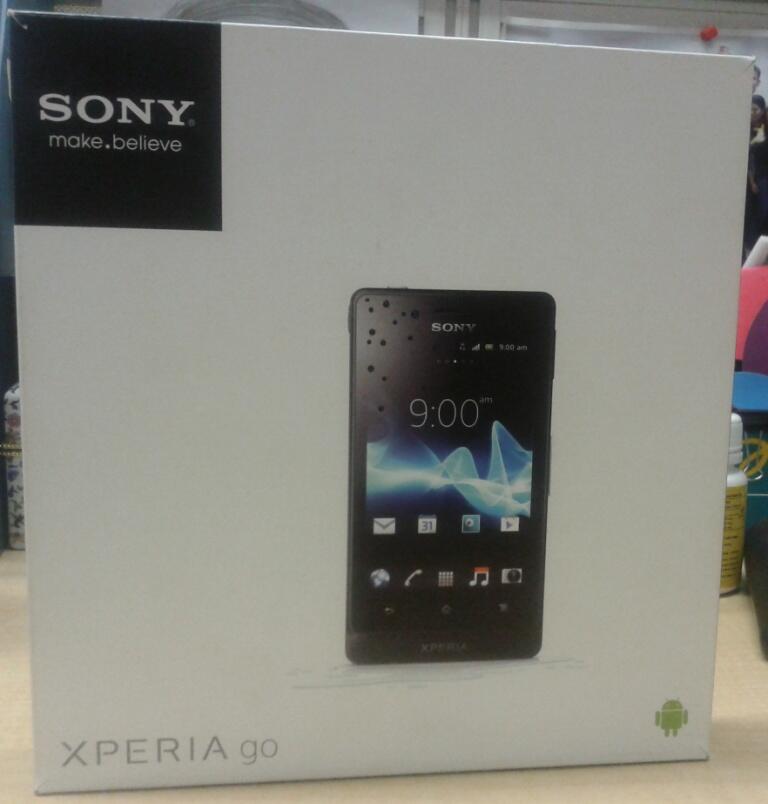 XPERIA GO BLACK BNIB MURAH