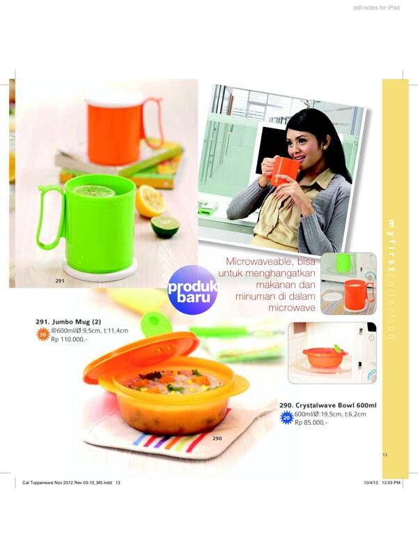 Diskon gede Tupperware