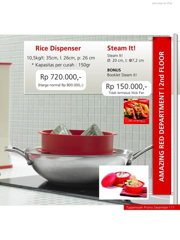 Diskon gede Tupperware