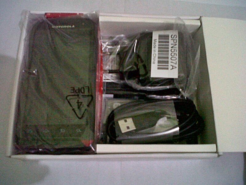 Motorola Defy XT535 Baru 1 hari Bandung