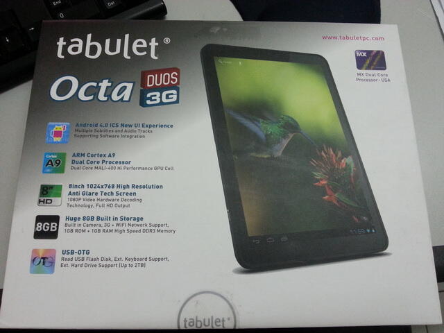 Jual Tabulet Octa 3G Kondisi 99.99 %