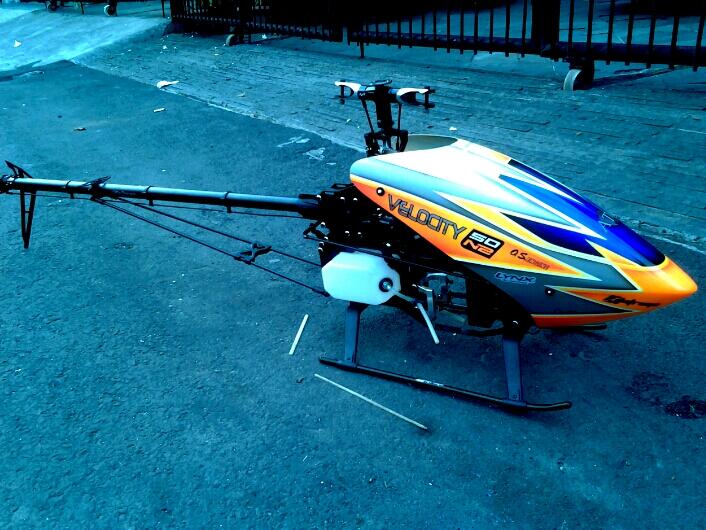 JUAL KIT HELI ENGINE KELAS 50 ( like New ) FBL