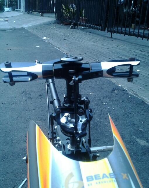 JUAL KIT HELI ENGINE KELAS 50 ( like New ) FBL