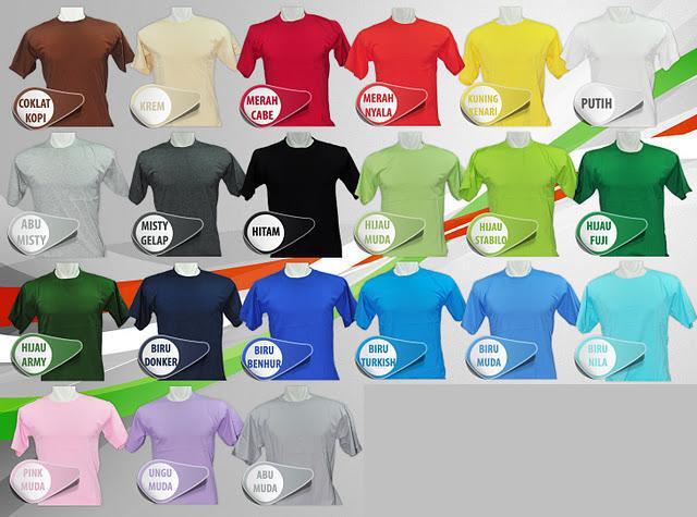 Jaket Baseball (Varsity), Kaos cotton combed, Poloshirt lacoste (Sablon & Bordir)