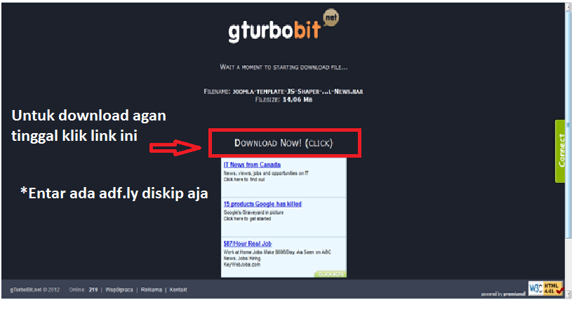 ★☆☆&#91;SHARED&#93; Trik Download Link Turbobit, yang belum tahu Masuk★☆☆