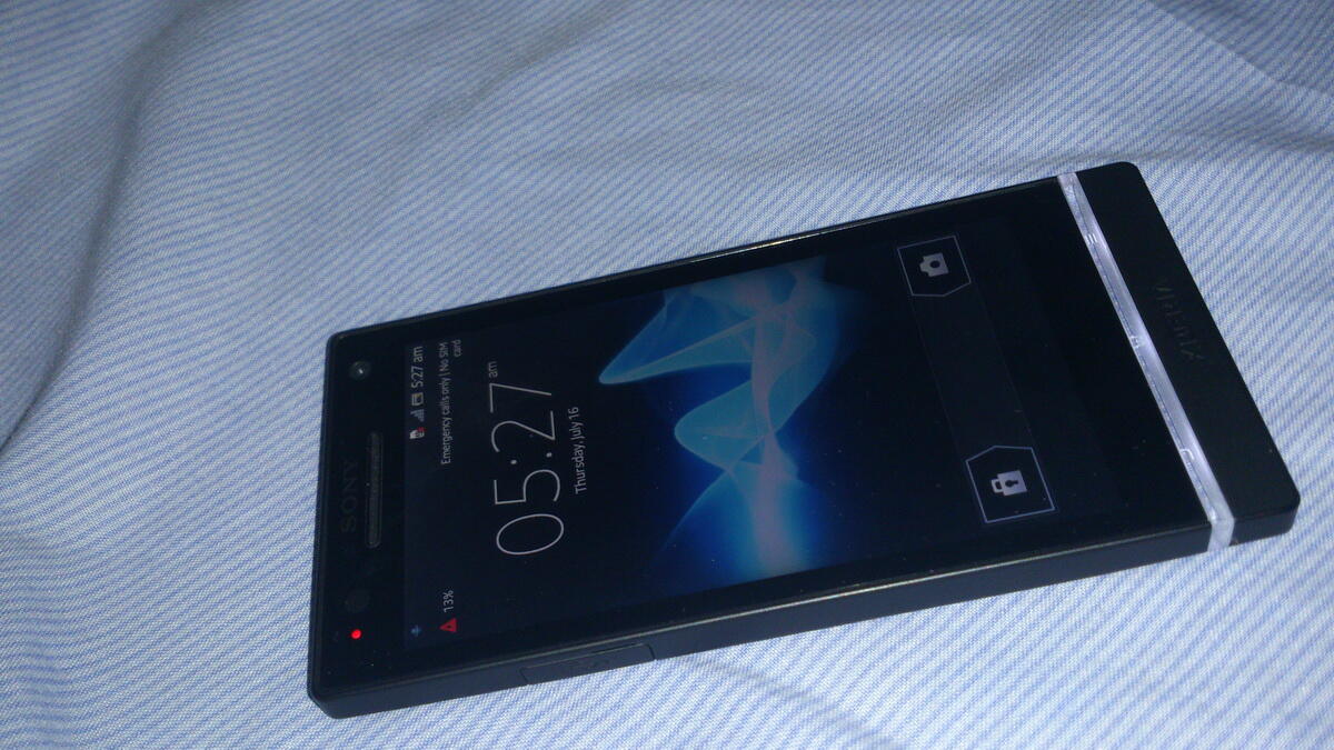 Xperia SL black mulusss muraah