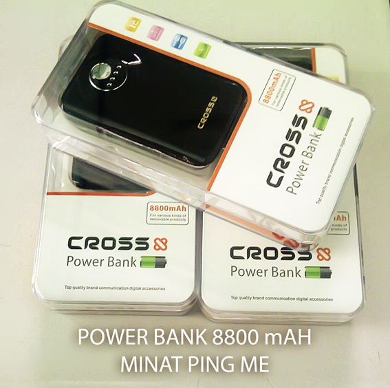 Powerbank Cross 8800 mAH