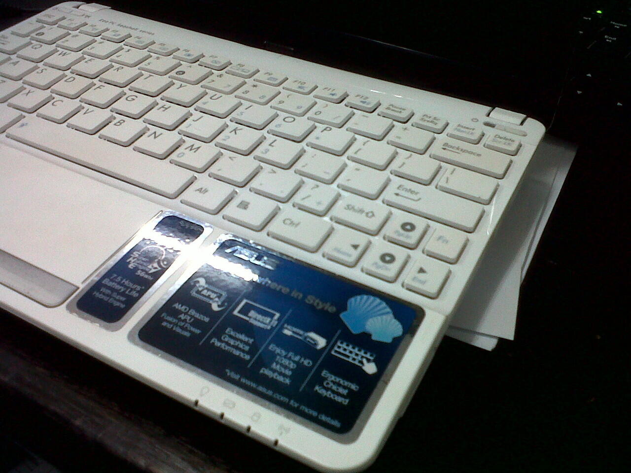 ASUS Eee PC 1015B WHITE,MULUS