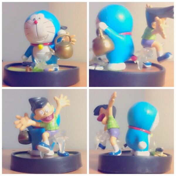 action figure doraemon and friends