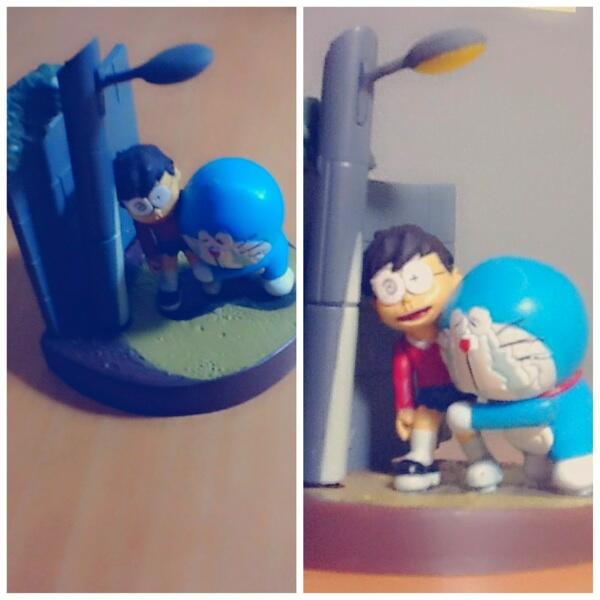 action figure doraemon and friends