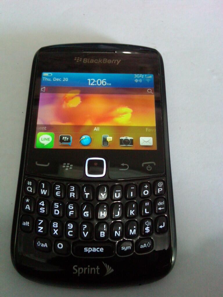 BLACKBERRY APOLLO CDMA (SEDONA) 9350 BLACK LIKE A NEW EX HANDYCARRY US