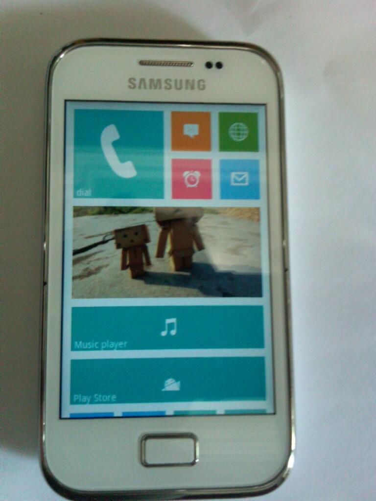 GALAXY ACE PLUS GT-S7500 WHITE LIKE A NEW JOGJA SOLO