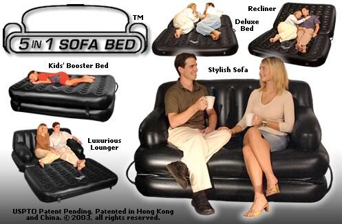 SOFA BED 5 IN 1 AIR-O-SPACE DAN BEST WAY
