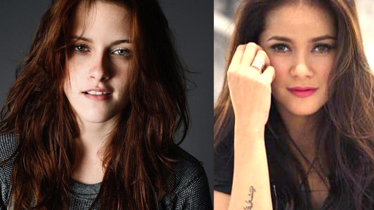 Olla Ramlan mirip dengan Kristen Stewart atau sebaliknya?