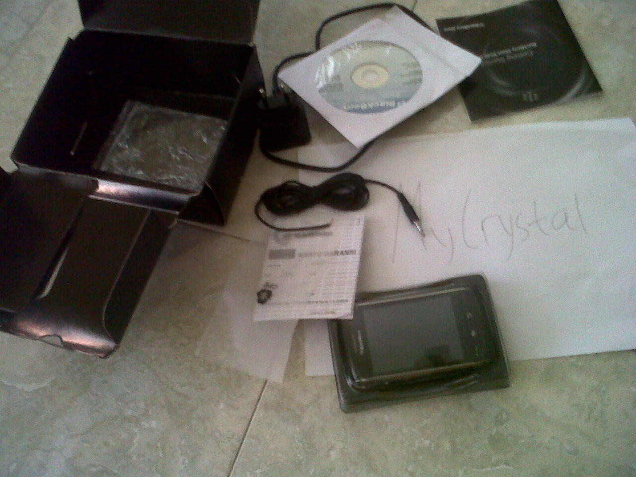 Blackberry Storm 9530 (lengkap)