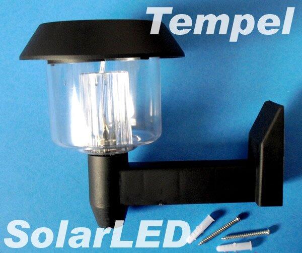 Solar Led Lawn Garden X300B Model Tempel Pack 2Pcs