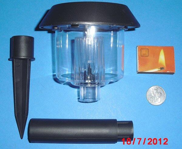 Solar Led Lawn Garden X300A Model Tancep Pack 4Pcs