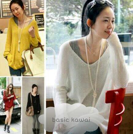 READY STOCK!!! RAJUT KOREA HARGA BERSAHABAT.. MAMPIR YUK! :)