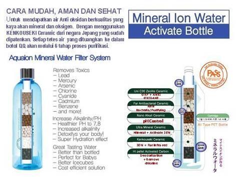 cara langsing sehat dan awet muda dengan QQ ION WATER