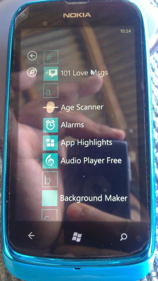 jual murah nokia lumia 610 lengkap full sett bandung like new gan garansi panjang