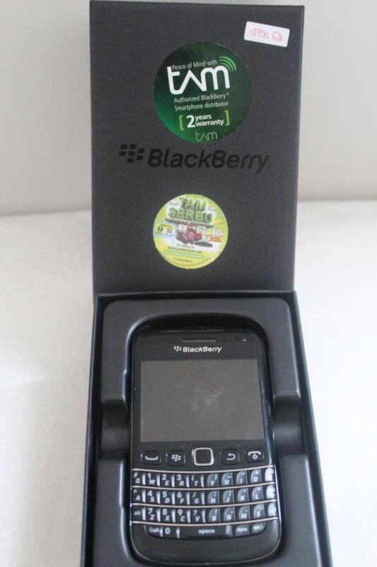 BB Bellagio 9790 Hitam 2nd Garansi TAM Mulus, Tanpa Cacat. COD JakSel