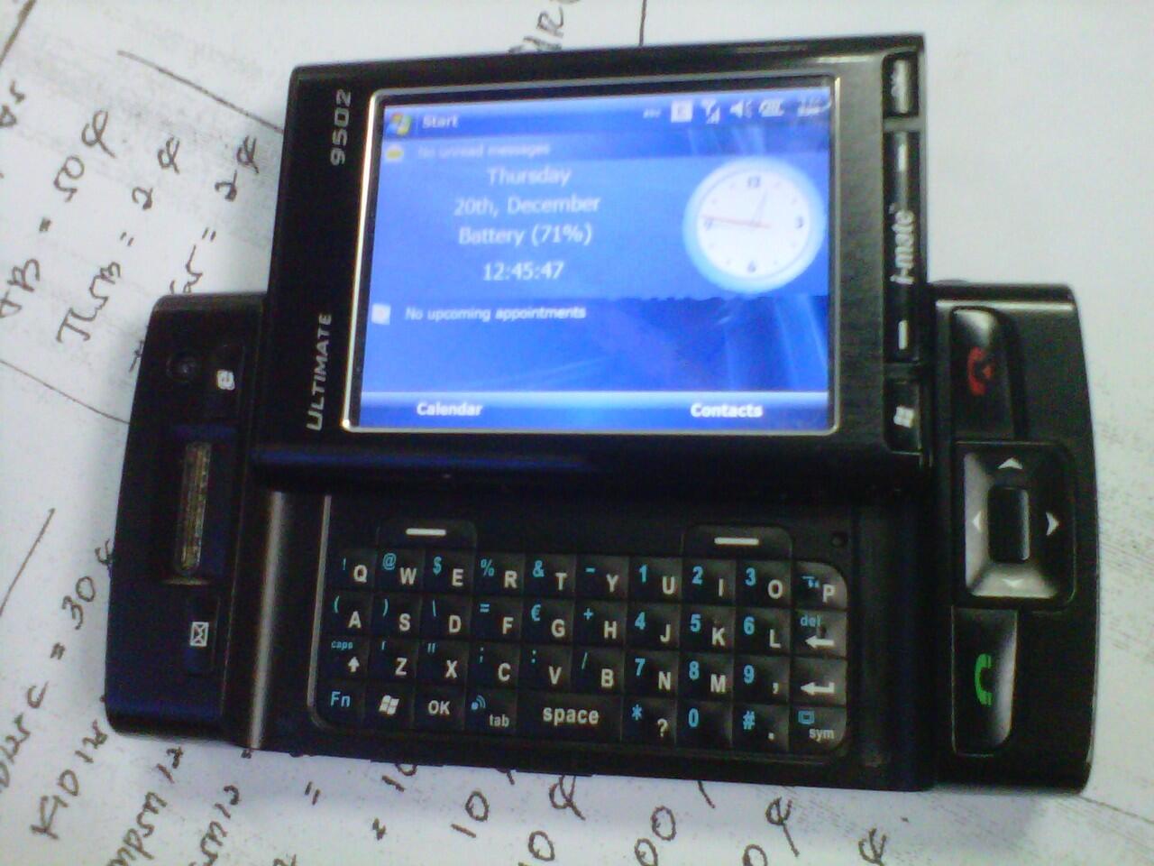 Jual PDA phone I-mate 9502 Fullset ( Jarang Ada )