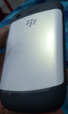 wts blackberry gemini 8520 white