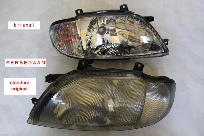 Cari headlamp Lampu  depan Kristal Daihatsu Taruna 100 Baru 