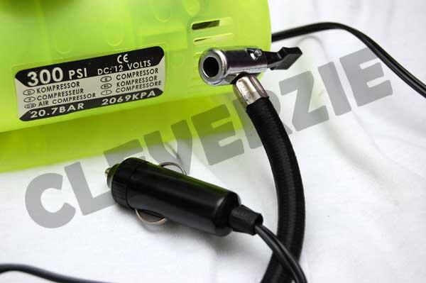 Jual Mini Kompresor 12V 300psi Kenmaster untuk pompa ban disaat darurat