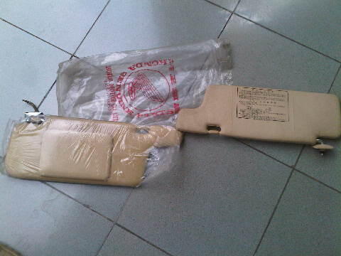 FS: sunvisor honda accord ada kaca lampu jdm version kondisi NOS