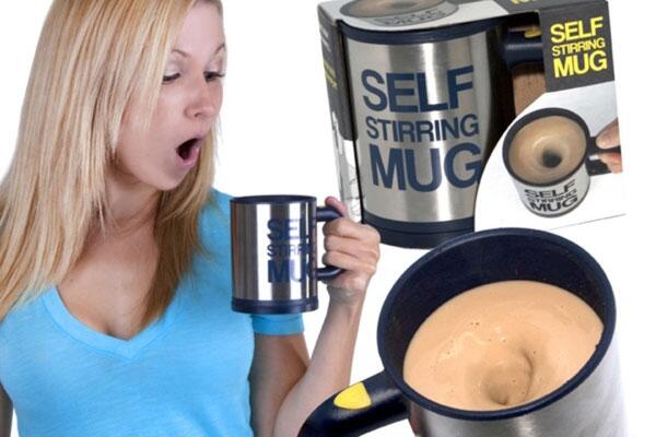 SELF STIRRING MUG