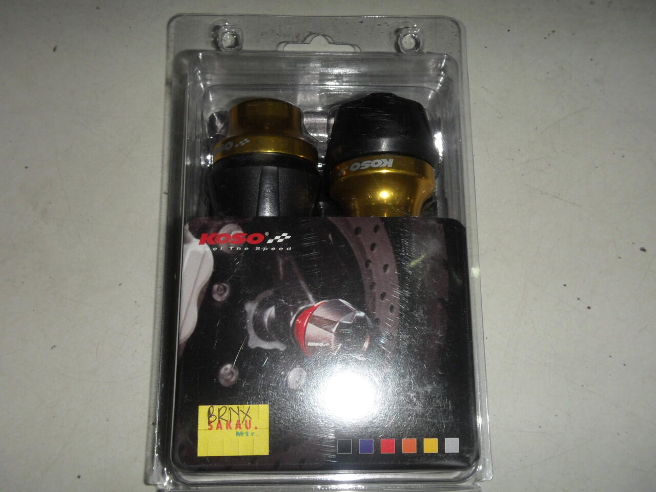 Cari Anti Crash Koso Wheel Axle FOR NINJA250 Baut Variasi As Roda