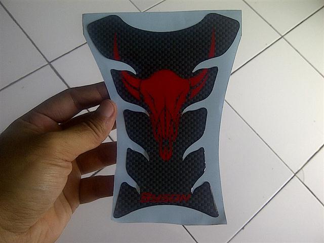 Aneka Acc.&Part Byson(Logo LED,Sticker,Bracket,TankPad,Visor,Filter Udara dll)