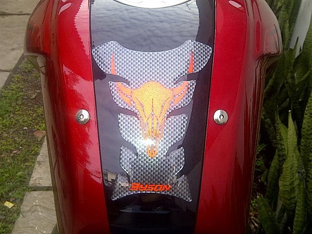 Aneka Acc.&amp;Part Byson(Logo LED,Sticker,Bracket,TankPad,Visor,Filter Udara dll)