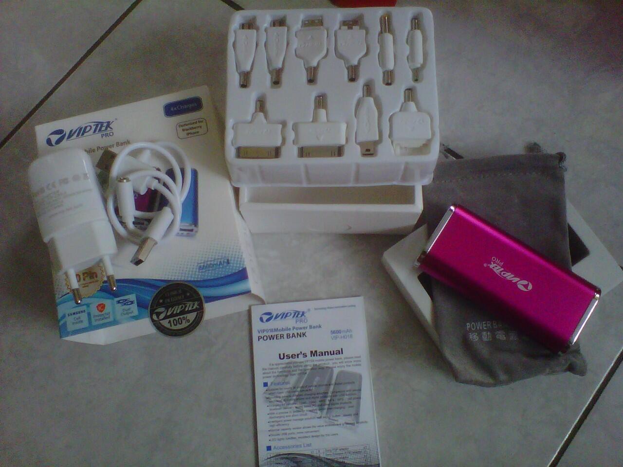 POWER BANK VIPTEK,RESSELER WELCOME......BUKAN MURAHAN!!!
