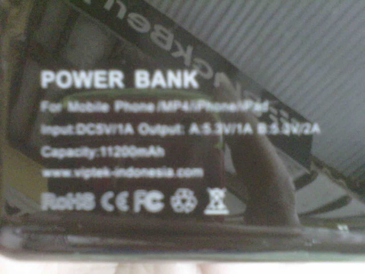 POWER BANK VIPTEK,RESSELER WELCOME......BUKAN MURAHAN!!!
