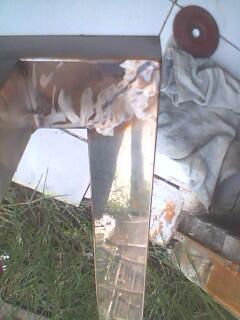 Nape sambungan stenlis ga keliatan..?