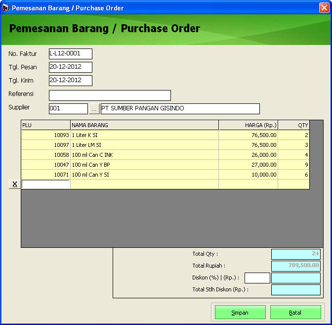 Program POS dan Akutansi