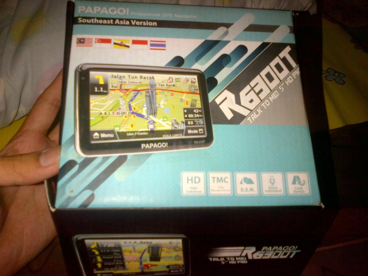 GPS PAPAGO R6300T Harga miring siapa cepat dia dapat!