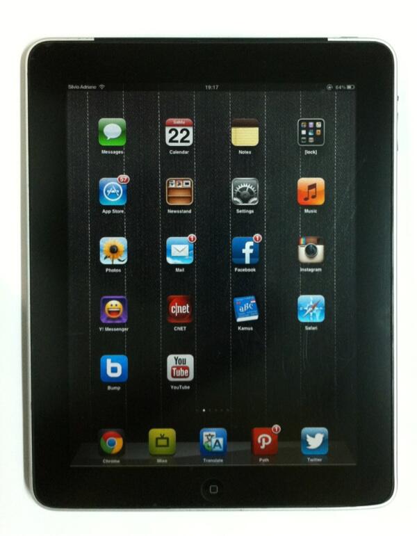 Jual Original Apple iPad 1st Generation 32GB WiFi+3G - second mantap