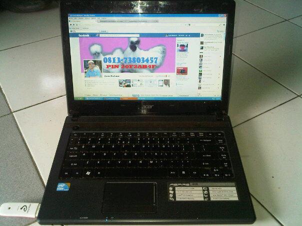 Laptop Acer Aspire 4739 core i3