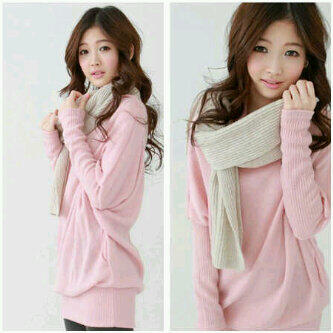 baju wanita murah Rajut knit model korea ecer harga grosir