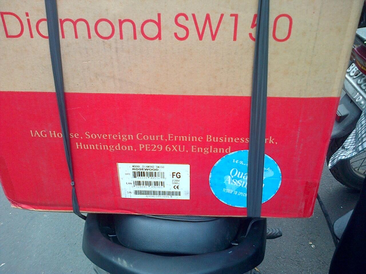 jual subwoofer WHAFERDALE SW-150