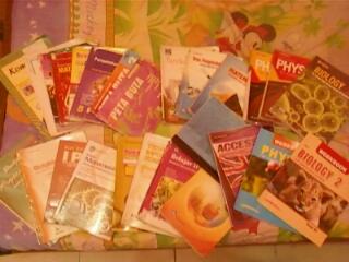 Kumpulan Buku Bekas dari SD-SMA (total 50+ buku)